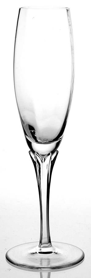 Andante (No Trim) Fluted Champagne by Gorham Crystal-1