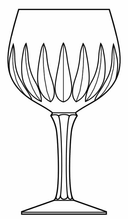 Anthem Water Goblet by Gorham Crystal-1