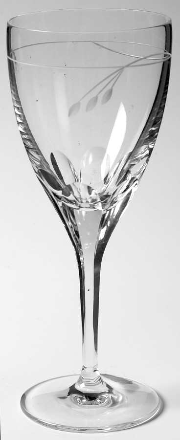 Arabesque Water Goblet by Gorham Crystal-1