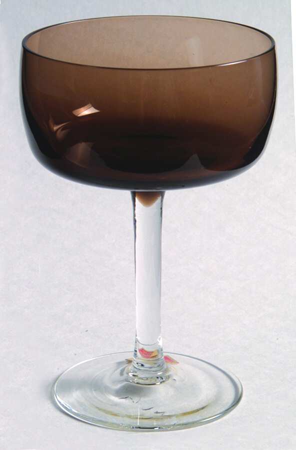 Autumn (No Gold Trim) Champagne/Tall Sherbet by Gorham Crystal-1