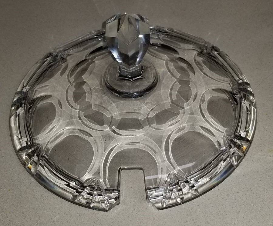 Bamberg Lid for Punch Bowl by Gorham Crystal-1