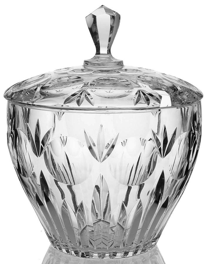 Bamberg Punch Bowl and Lid by Gorham Crystal-1