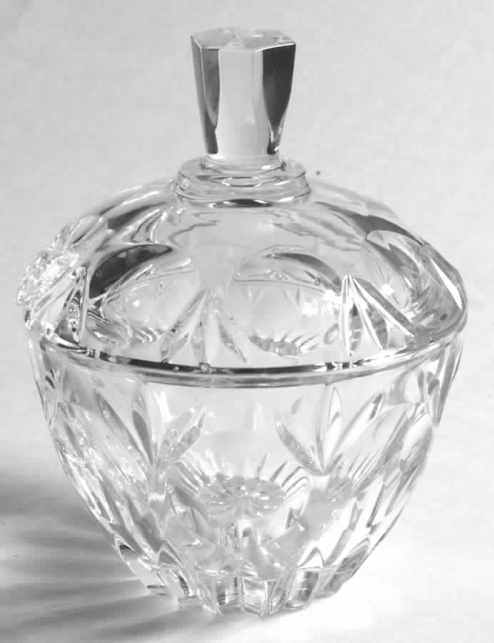 Bamberg Marmalade & Lid by Gorham Crystal-1