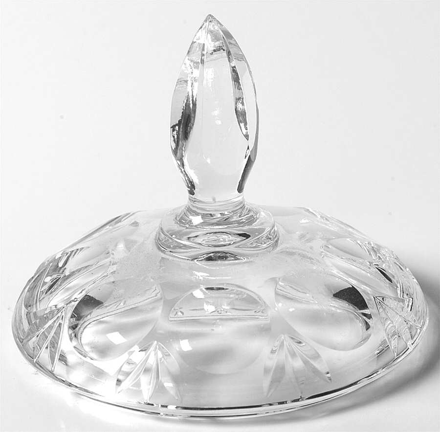Bamberg Lid for 5" Candy Box by Gorham Crystal-1