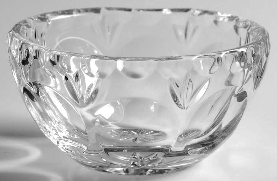 Bamberg Mini Open Sugar by Gorham Crystal-1