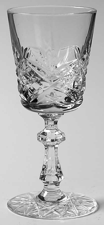 Baronial Cordial Glass by Gorham Crystal-1