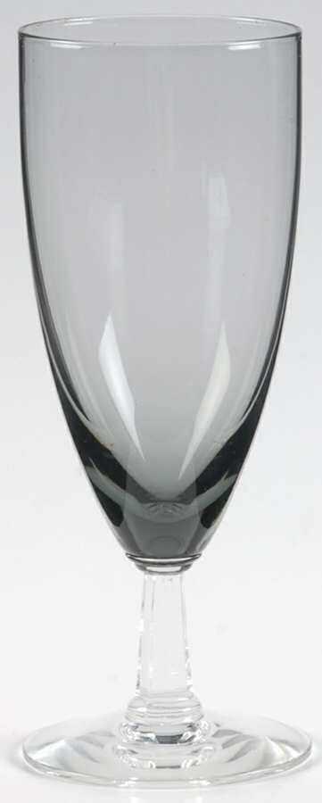 Blue Smoke Fluted Champagne by Gorham Crystal-1