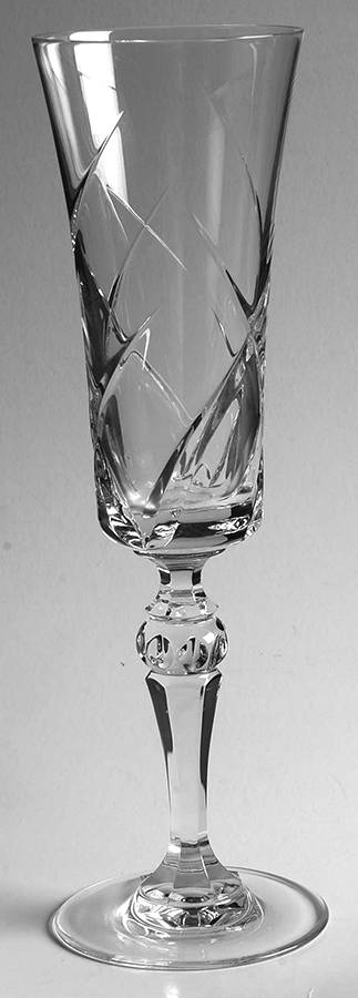 Carrington Fluted Champagne by Gorham Crystal-1