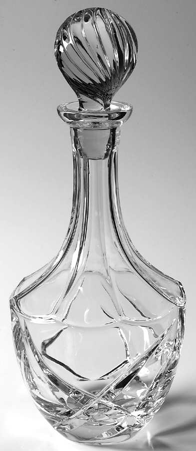 Carrington Wine Decanter & Stopper by Gorham Crystal-1