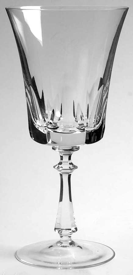 Cathedral Water Goblet by Gorham Crystal-1