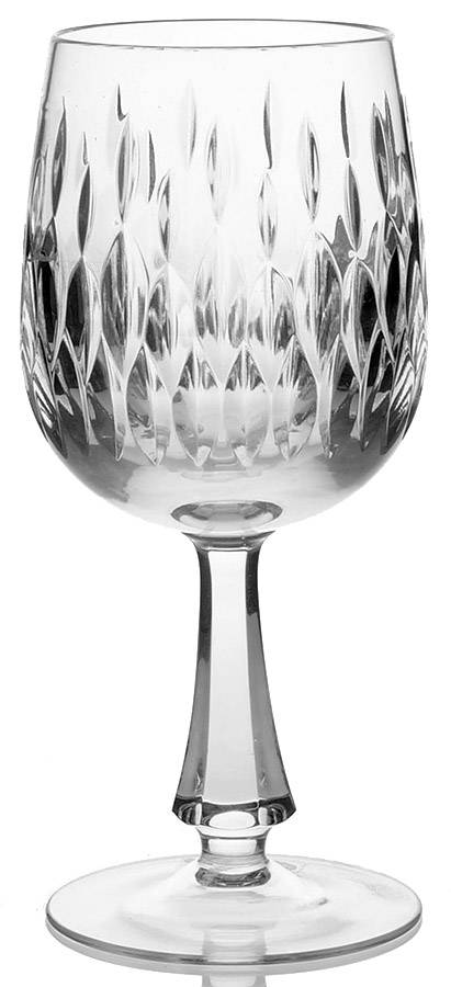 Chantilly (Vertical Cuts) Water Goblet by Gorham Crystal-1