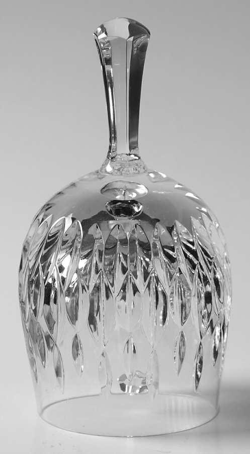 Chantilly (Vertical Cuts) Bell Made From Wine Glass by Gorham Crystal-1
