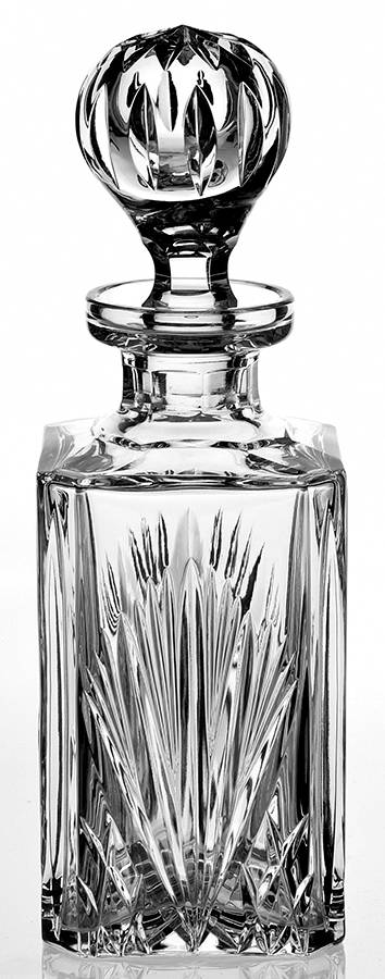Cherrywood Clear Spirit Decanter & Stopper by Gorham Crystal-1