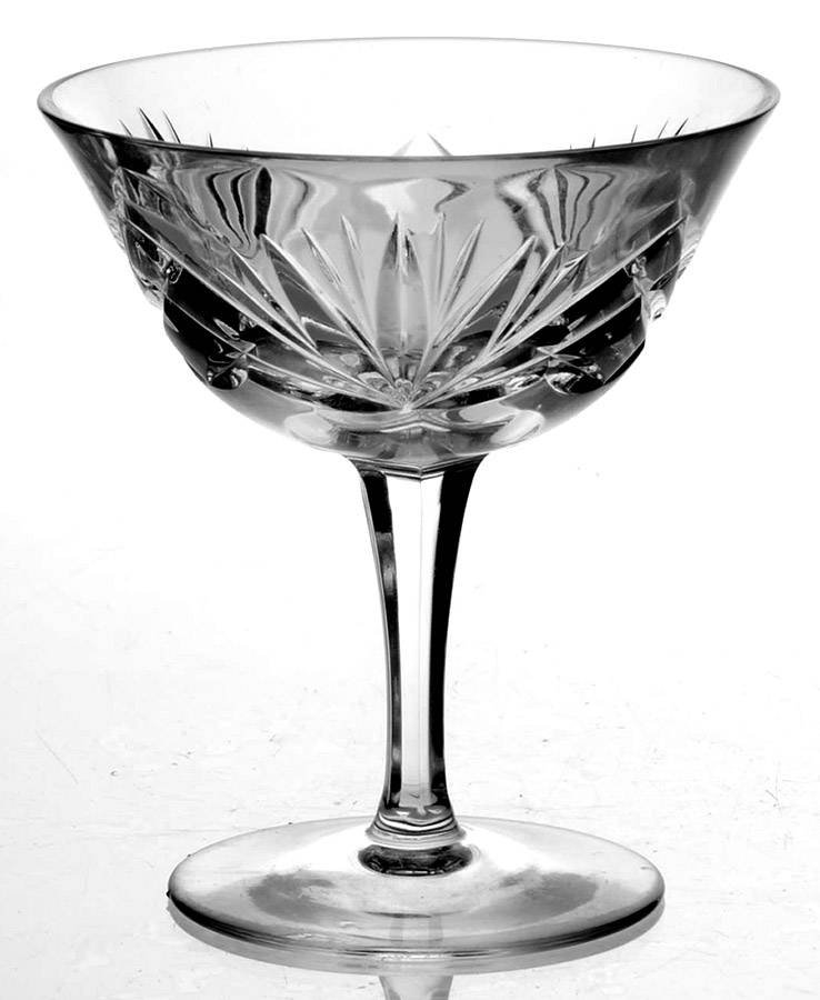 Cherrywood Clear Liquor Cocktail by Gorham Crystal-1