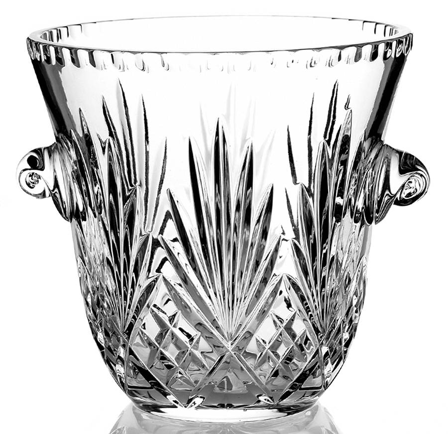 Cherrywood Clear Champagne Bucket by Gorham Crystal-1