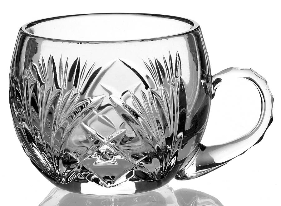 Cherrywood Clear Punch Cup by Gorham Crystal-1