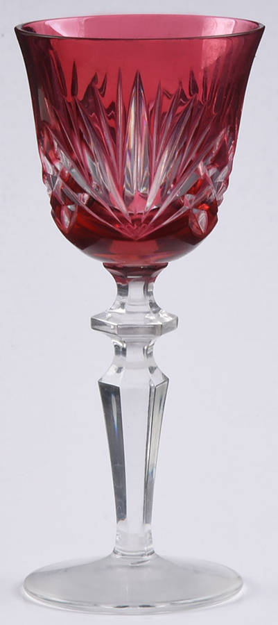 Cherrywood Clear Ruby Cordial by Gorham Crystal-1