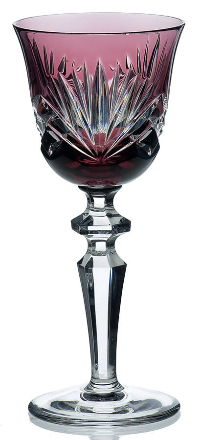 Cherrywood Clear Amethyst Cordial by Gorham Crystal-1