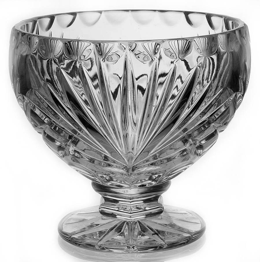 Cherrywood Clear 5" Pedestal Bowl by Gorham Crystal-1