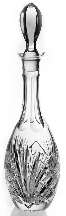 Cherrywood Clear Wine Decanter & Stopper by Gorham Crystal-1