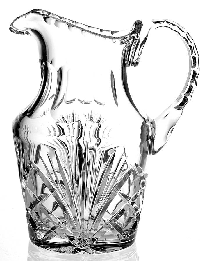 Cherrywood Clear 40 Oz Pitcher by Gorham Crystal-1