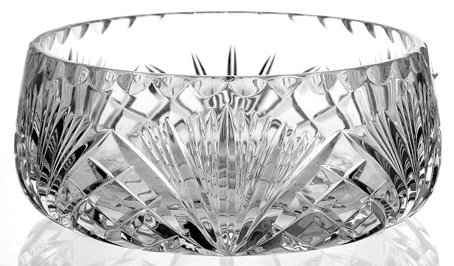 Cherrywood Clear 7" Round Bowl by Gorham Crystal-1