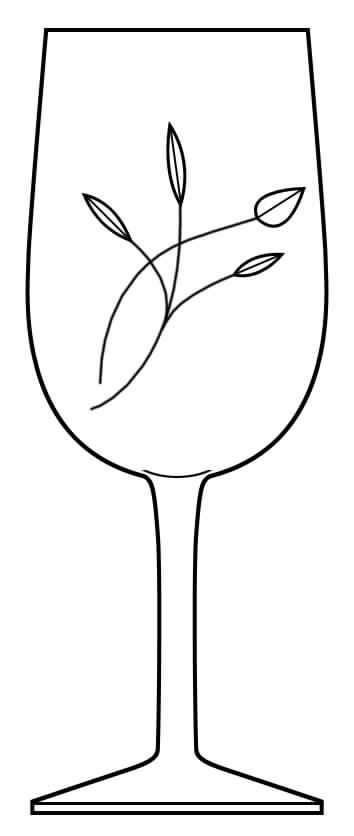 Chateau Rose Water Goblet by Gorham Crystal-1