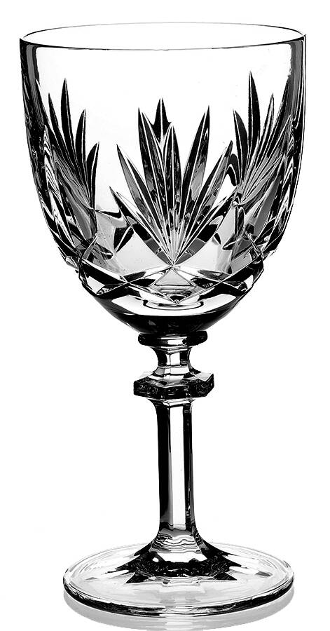 Crown Point Water Goblet by Gorham Crystal-1