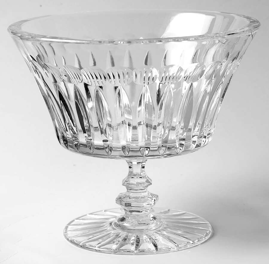De Medici Round Compote (Height X Width) by Gorham Crystal-1