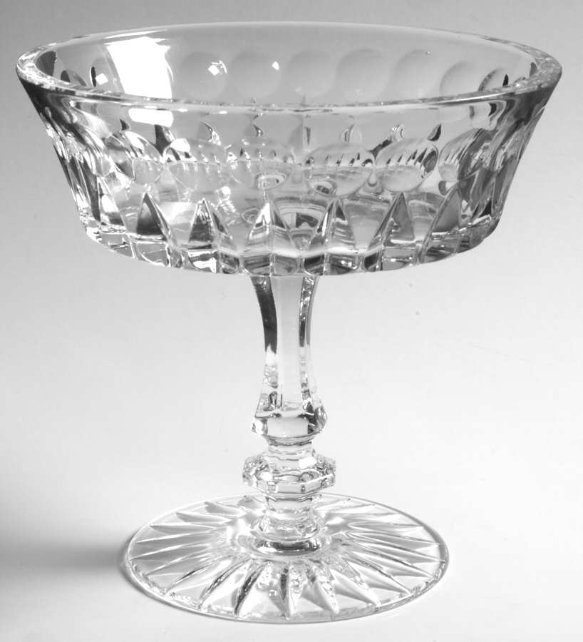 De Medici Round Compote (Height X Width) by Gorham Crystal-1