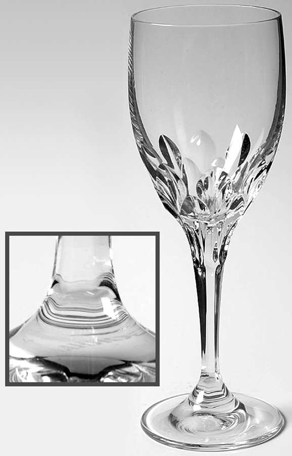 Diamond Clear (Cut, Newer) Wine Glass by Gorham Crystal-1