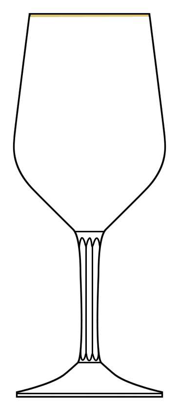 Enchantment Water Goblet by Gorham Crystal-1