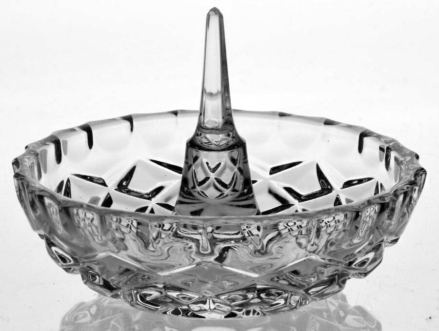 Fairfax Clear Ring Holder by Gorham Crystal-1
