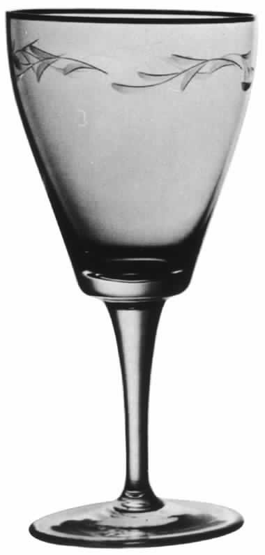 First Night Water Goblet by Gorham Crystal-1