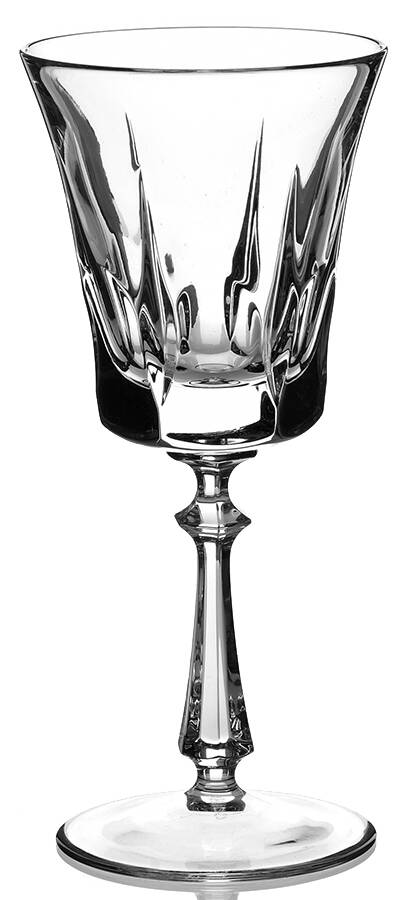 French Cathedral Wine Glass by Gorham Crystal-1