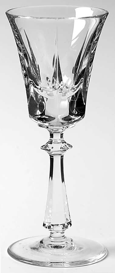French Cathedral Cordial Glass by Gorham Crystal-1