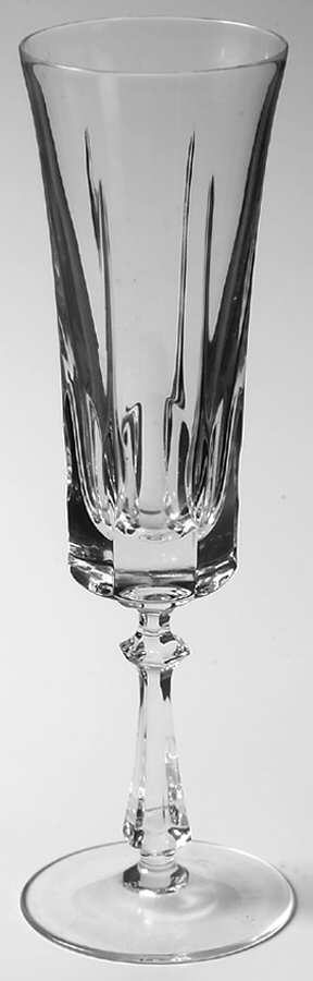 French Cathedral Fluted Champagne by Gorham Crystal-1