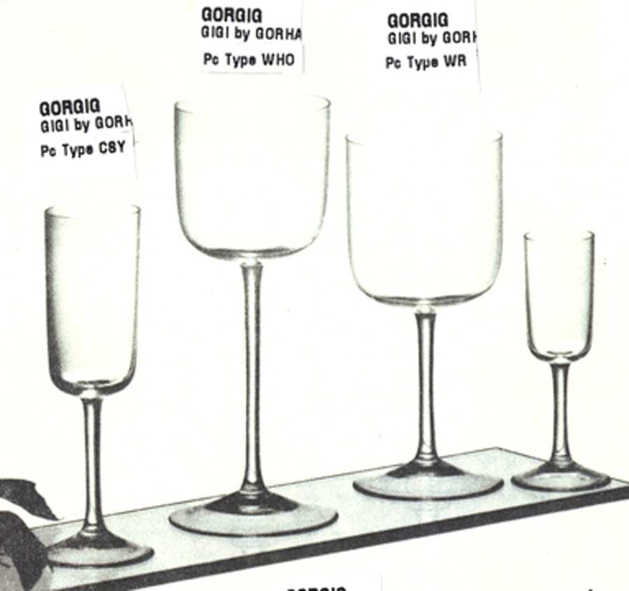 Gigi Sherry Glass by Gorham Crystal-1