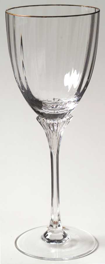 Golden Horizon Water Goblet by Gorham Crystal-1