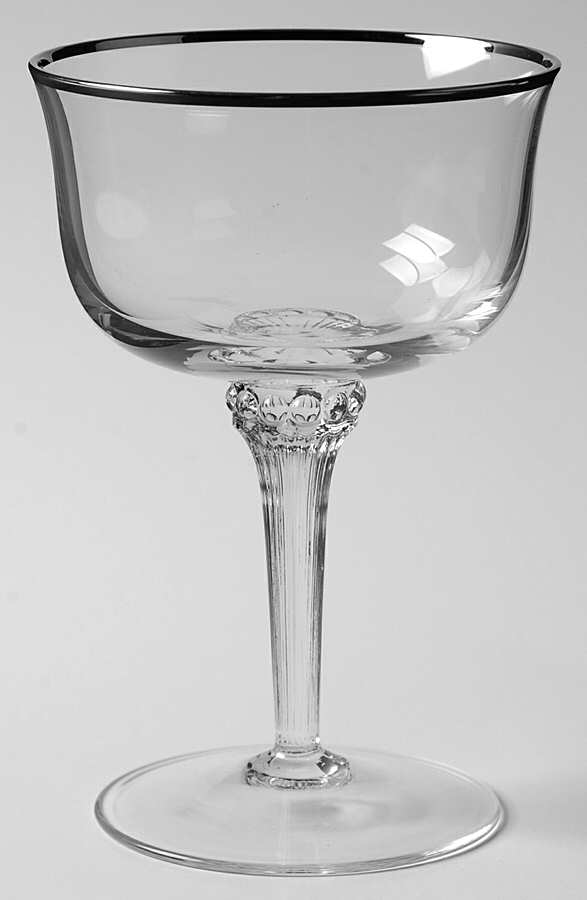 Gorham Platinum Champagne/Tall Sherbet by Gorham Crystal-1