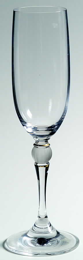 Golden Rondelle Fluted Champagne by Gorham Crystal-1