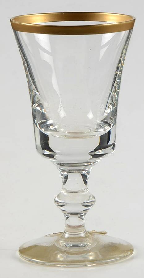 Grandee Cordial Glass by Gorham Crystal-1