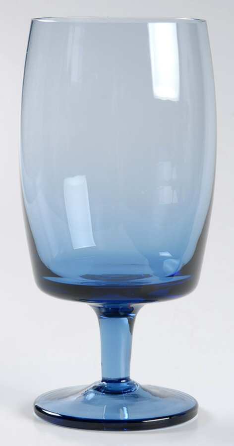 Images Medium Blue Iced Tea by Gorham Crystal-1