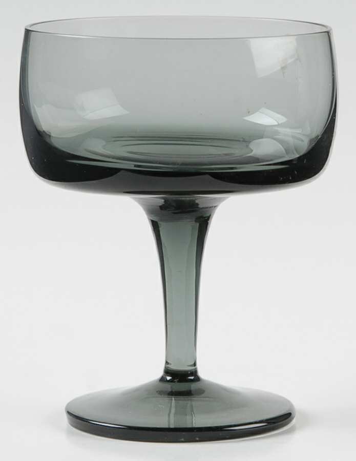 Images Grey Champagne/Tall Sherbet by Gorham Crystal-1