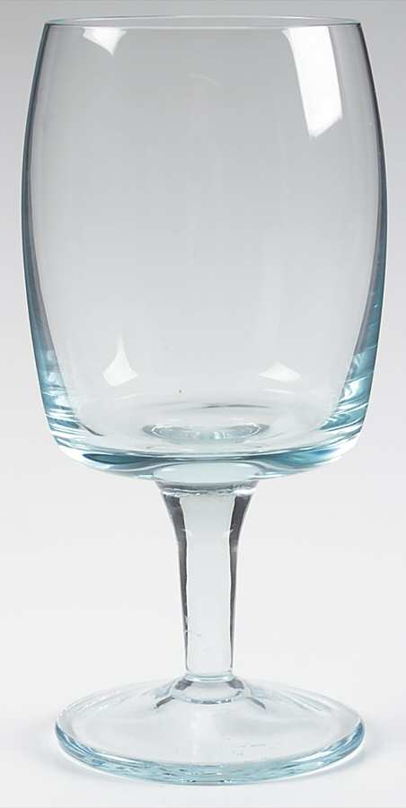 Images Light (Ice) Blue Water Goblet by Gorham Crystal-1