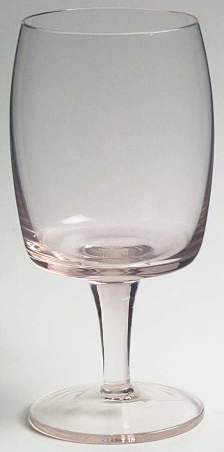 Images Pink Water Goblet by Gorham Crystal-1
