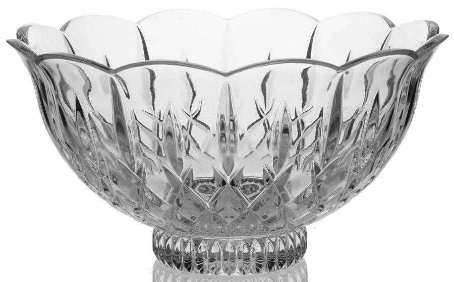 King Edward Footed Bowl by Gorham Crystal-1