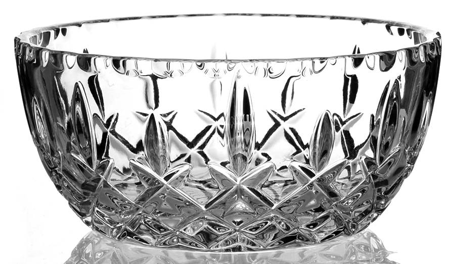 King Edward 7" Round Bowl by Gorham Crystal-1