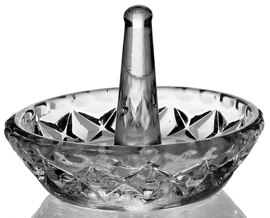 King Edward Ring Holder by Gorham Crystal-1