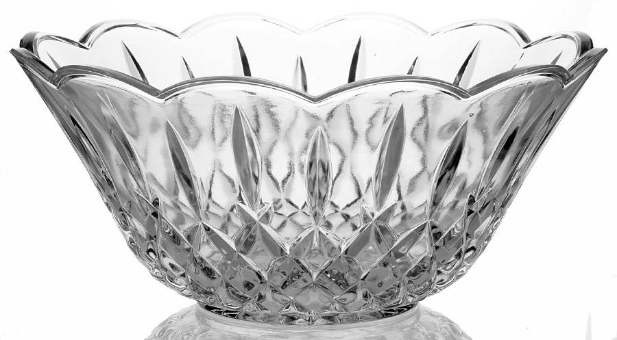 King Edward 10" Round Bowl by Gorham Crystal-1